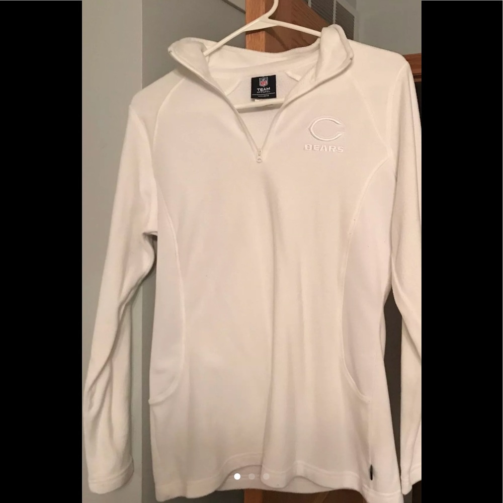 Chicago Bears 1/4 zip NFL Fleece Medium